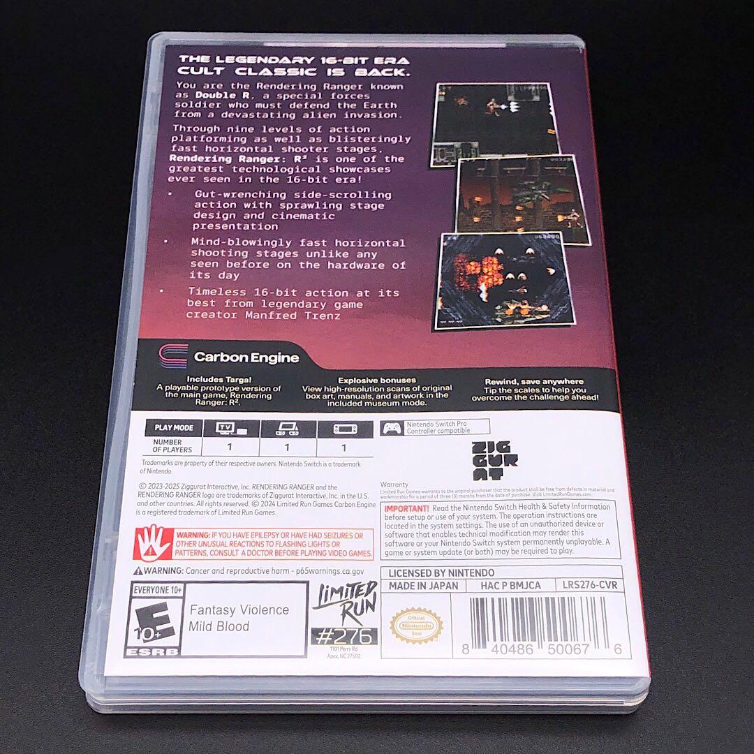 レンダリングレンジャーR2 Rendering Ranger R2 switch