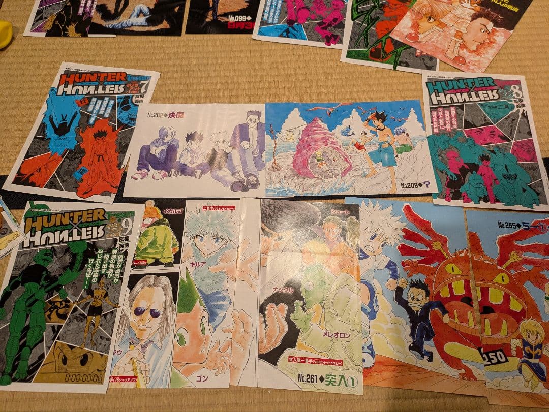 HUNTER×HUNTER カラーページ 切り抜き