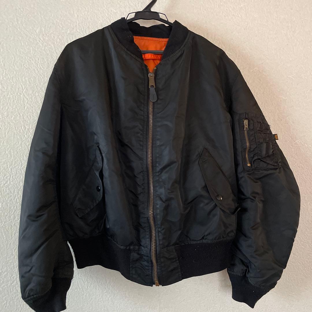 90s ALPHA MA-1 usa製