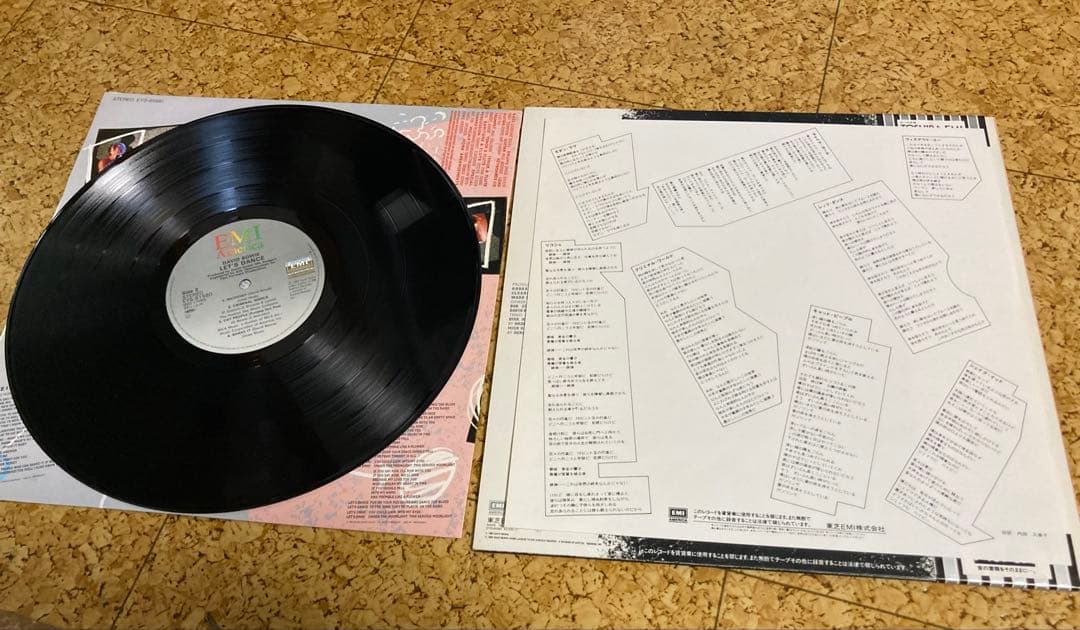 値引！David Bowie レッツ・ダンス レコード日本完成版！！
