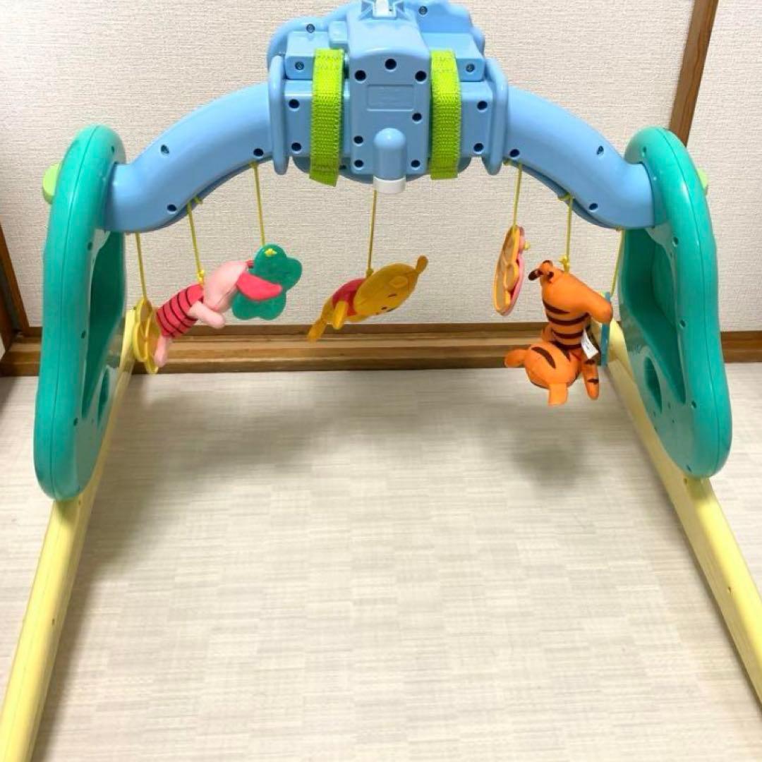 【t_rin0507】くまのプーえらべる回転6WAYジムにへんしんメリー