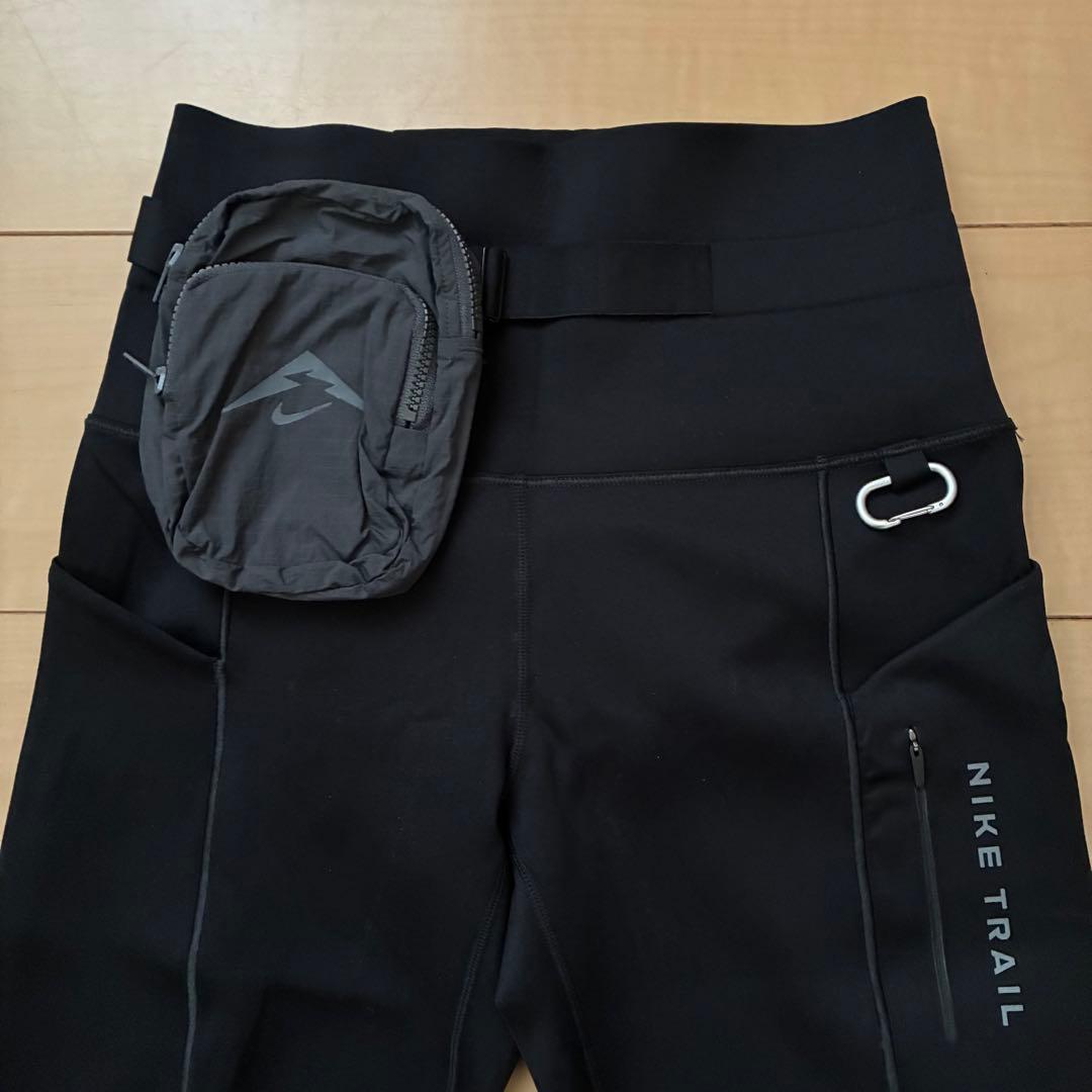 NIKE ナイキ トレイル ゴー ロングタイツ Mサイズ 黒