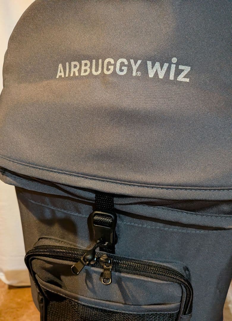 美品　Wiz X　ウィズエックス　エアバギー　airbuggy　コットカバー　付