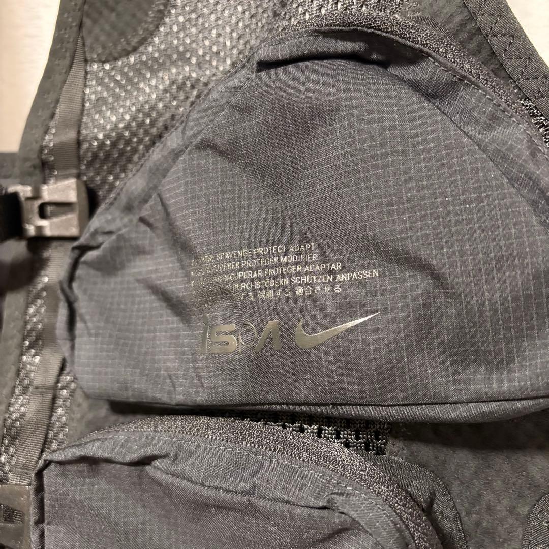 ナイキラボ　ispa　メッシュベスト　L/XL　黒ブラック