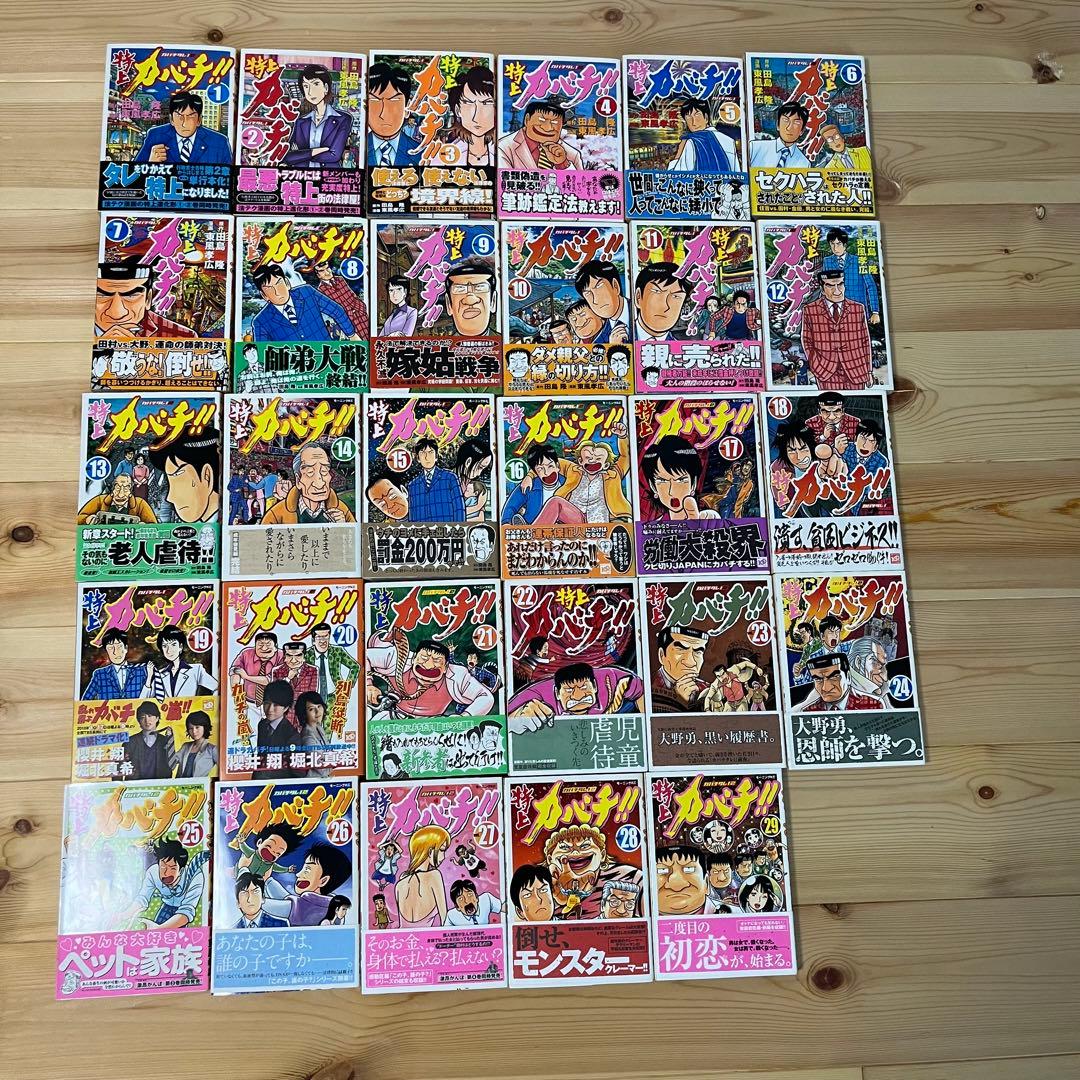 貴重✨カバチタレ！(全20巻）＆特上カバチ‼︎（29巻迄）セット販売