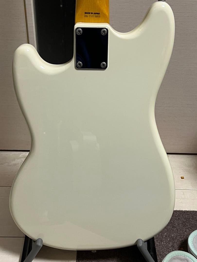 バ*ン様 即発送 fender japan MG65 ナット牛骨 総合調整済み