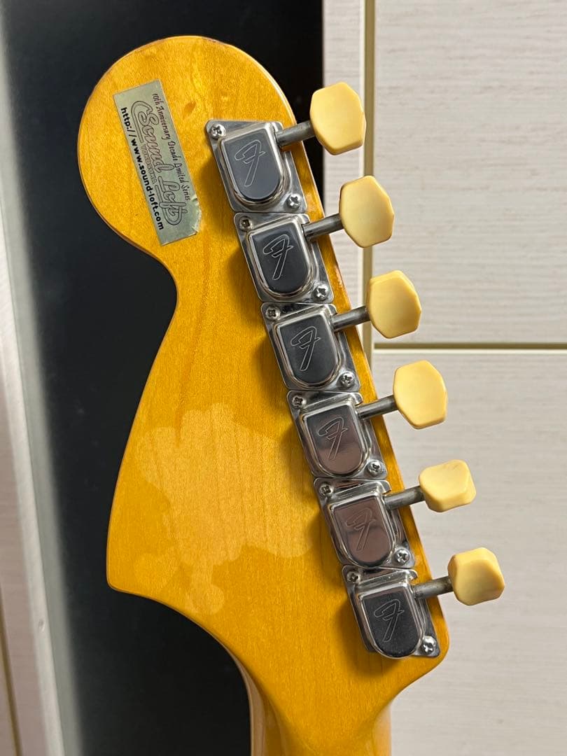バ*ン様 即発送 fender japan MG65 ナット牛骨 総合調整済み