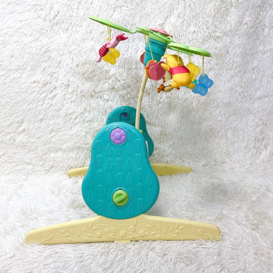 タカラトミー くまのプーさん えらべる回転 6WAYジムにへんしんメリー 美品