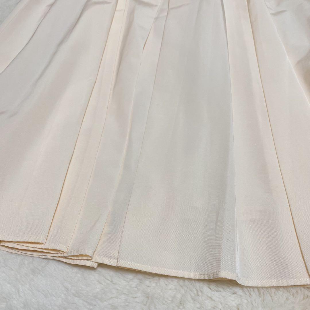 【新品タグ付き】ANAYI トリアセグログランフレア 【36】 アイボリー 春