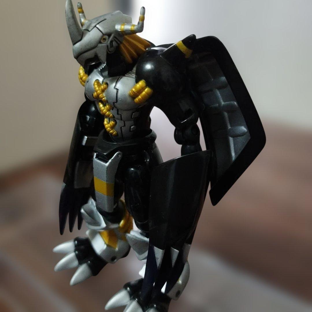 デジモン　D-real　ブラックウォーグレイモン　フィギュア 当時物