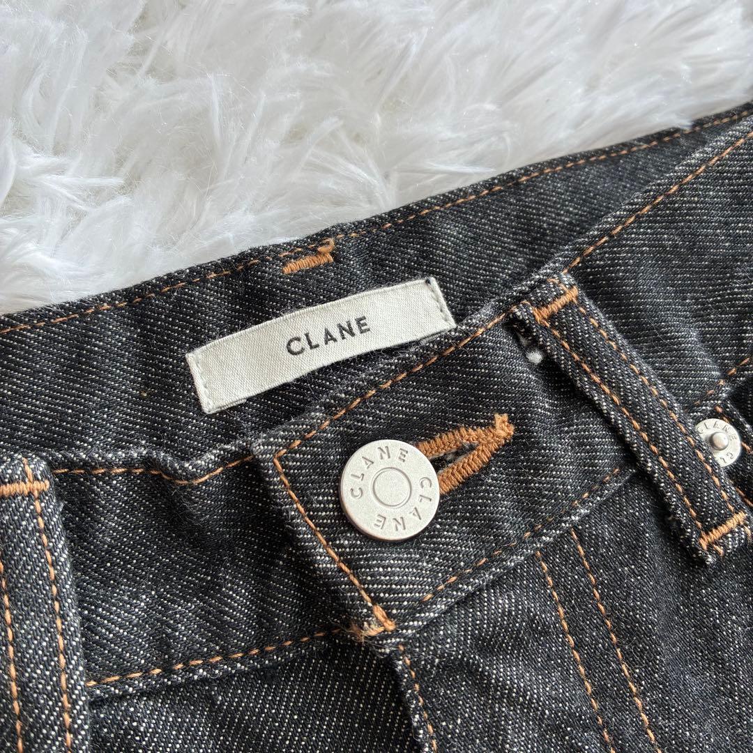 定価2.6万円✨️CLANE SECRET DENIM PANTS ライトブラック