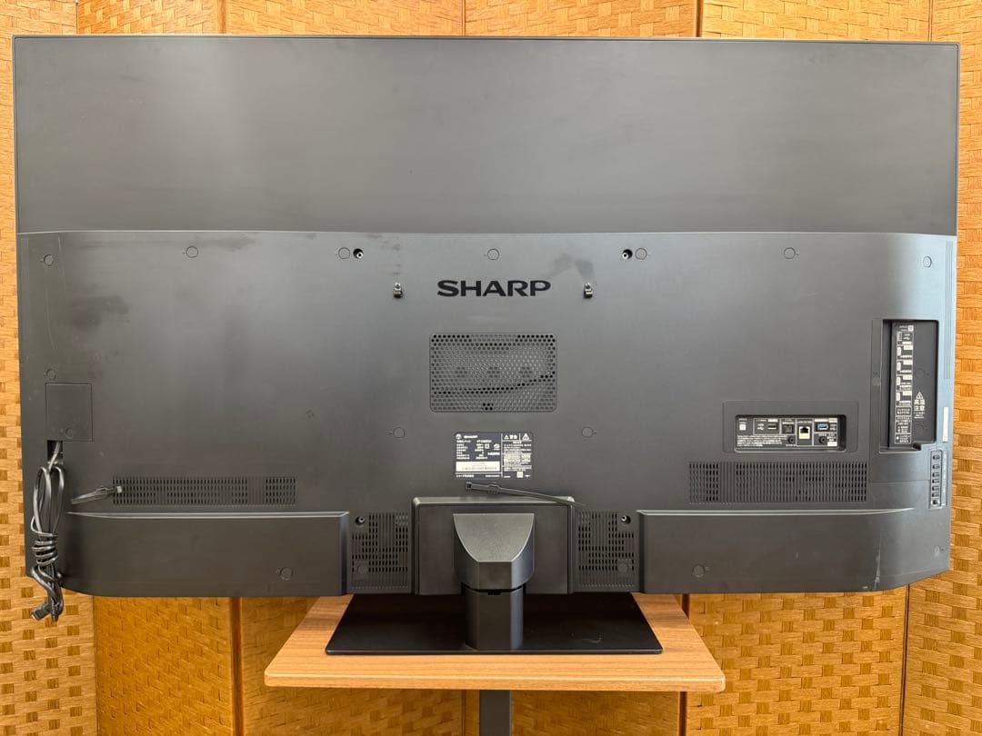 F035 SHARP　65型　有機EL　テレビ　4Kチューナー内蔵