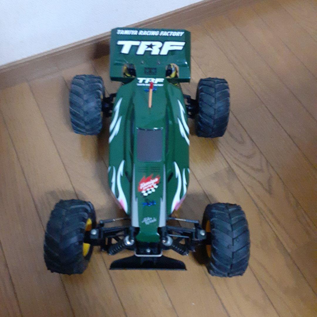 TAMIYA.DF-02. オフロードラジコンカー、メカ付き