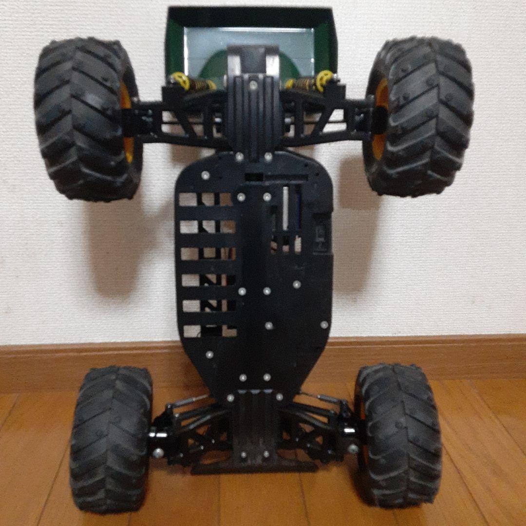 TAMIYA.DF-02. オフロードラジコンカー、メカ付き