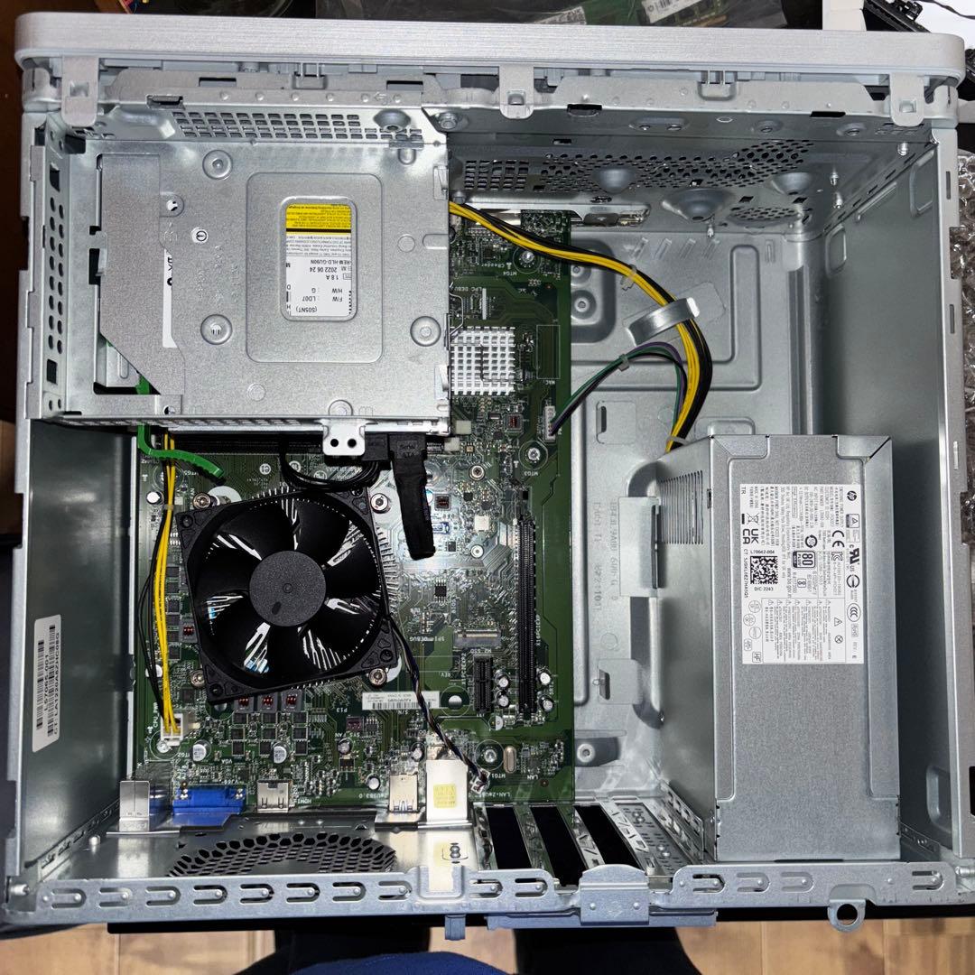 HP デスクトップpc cpu メモリ SSDなし