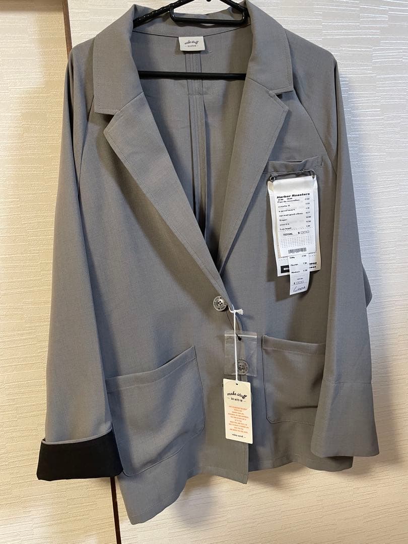 ☆新品 ニコアンド 【be with M】Misayo キレ見えジャケット☆