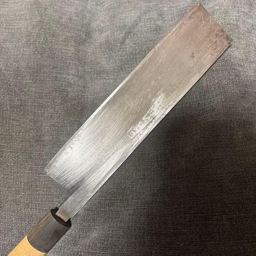 薄刃包丁 正本 木製ハンドル 約21cm