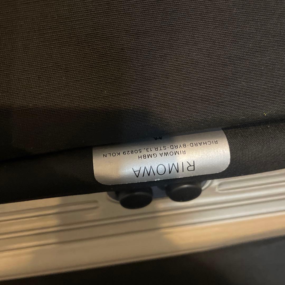 付属品完備 OFF-WHITE™ x RIMOWA \"See Through\"