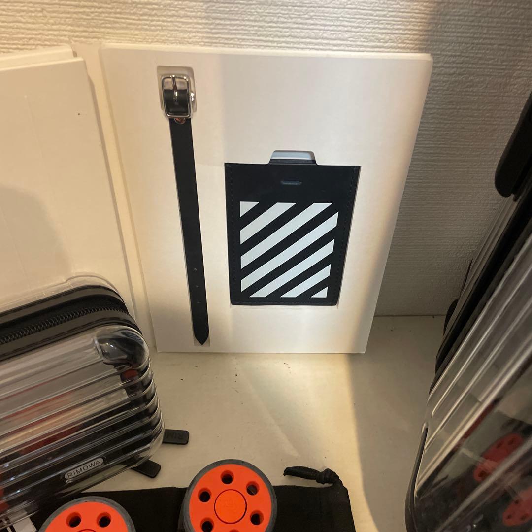 付属品完備 OFF-WHITE™ x RIMOWA \"See Through\"
