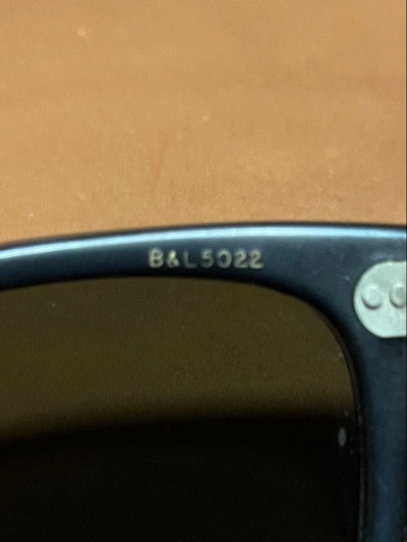 レイバンビンテージ B&L5022マットブラック サングラス