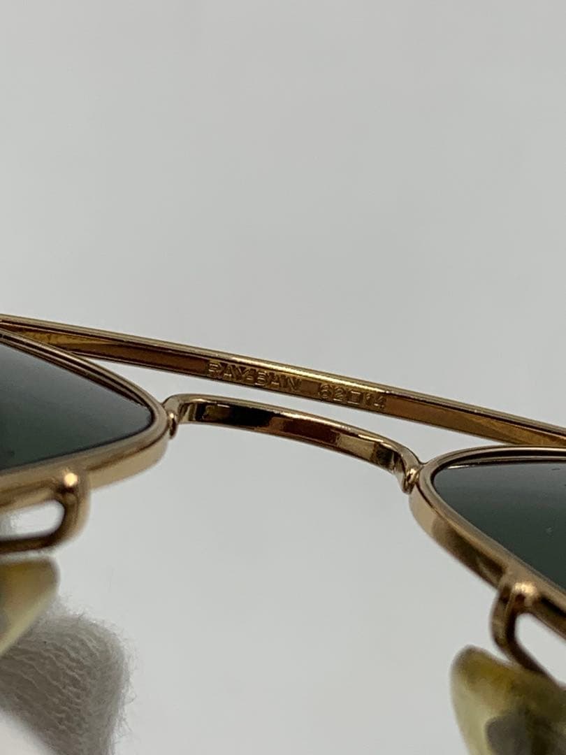 RayBan サングラス　度なし　グリーンレンズ　アビエーター　RB3026