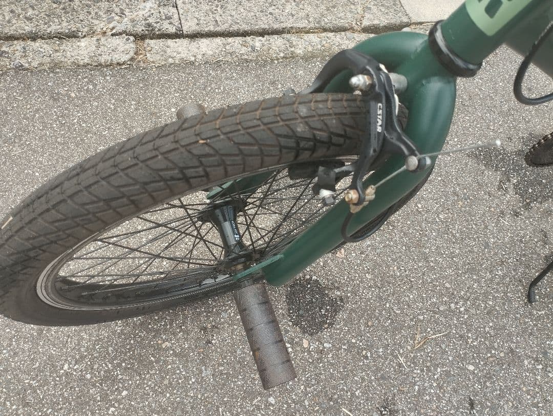 レイチェル BM-20R BMX 自転車 20インチ グリーン 美品