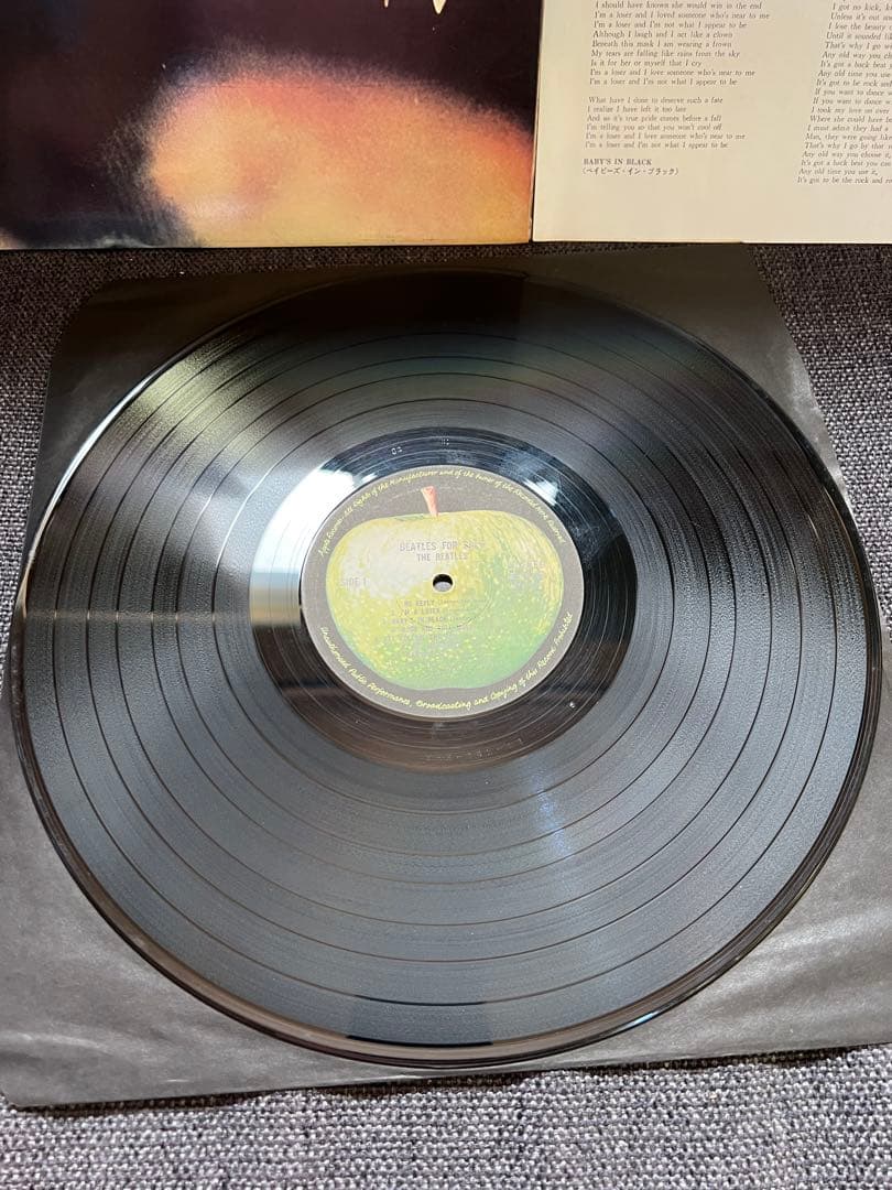 1969年ビートルズフォーセール 日本盤AP-8442 洋楽　LPレコード
