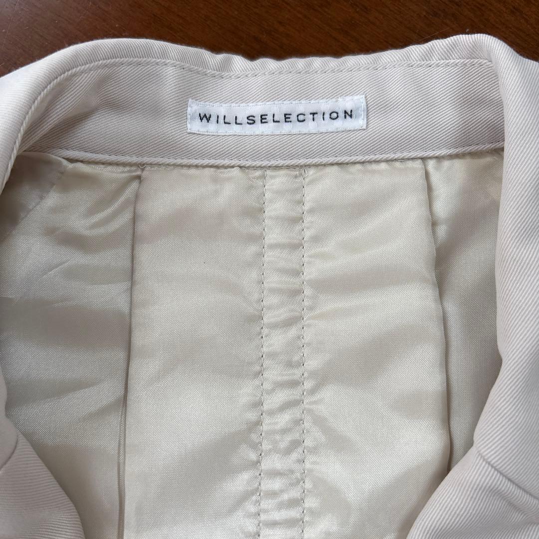 WILLSELECTION キャンディスリーブショートトレンチコート