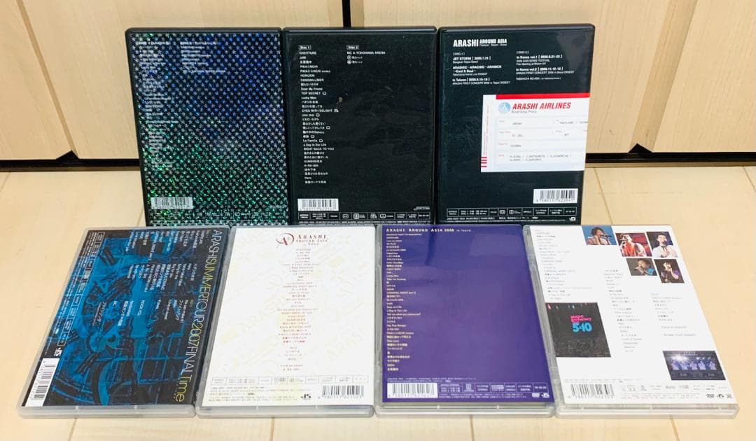 【13枚】 嵐 ARASHI ライブ DVD まとめ売り セット (通常盤)