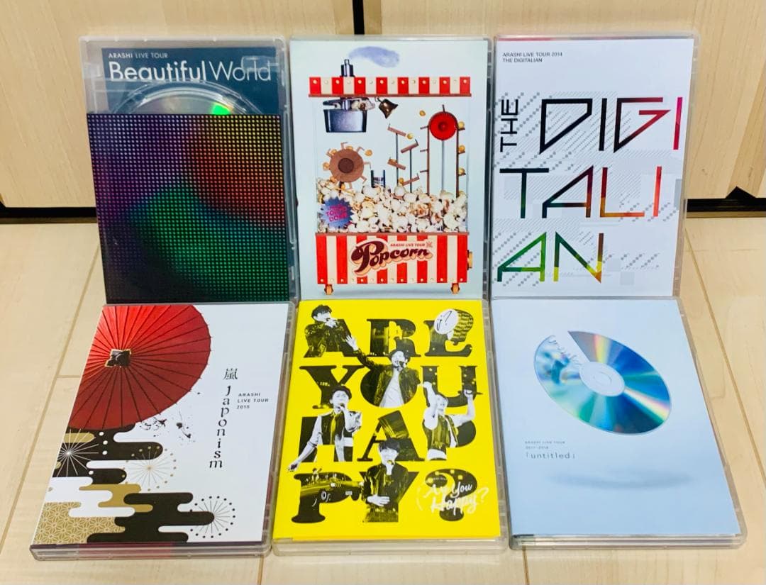 【13枚】 嵐 ARASHI ライブ DVD まとめ売り セット (通常盤)