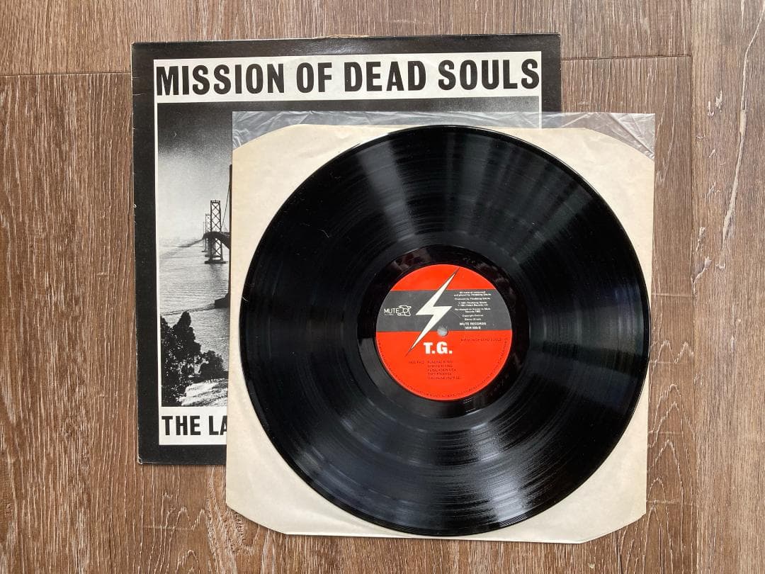 【激レア】TG「MISSION OF DEAD SOULS」（LP）