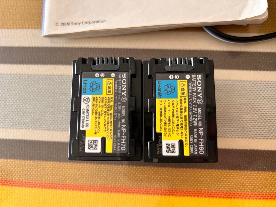 【動作確認済】SONY HDR-XR500ビデオカメラ