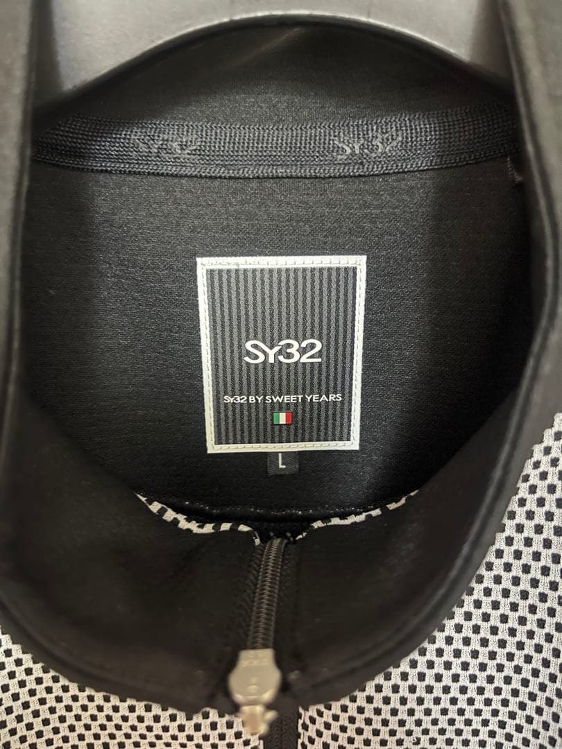 メンズウェア SY32 DIMPLE MESH ZIP UP MOCK