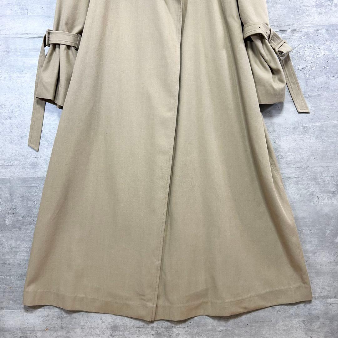 新品　リリーブラウン　ラッフルショールローブトレンチコート　サンプル品　春コート