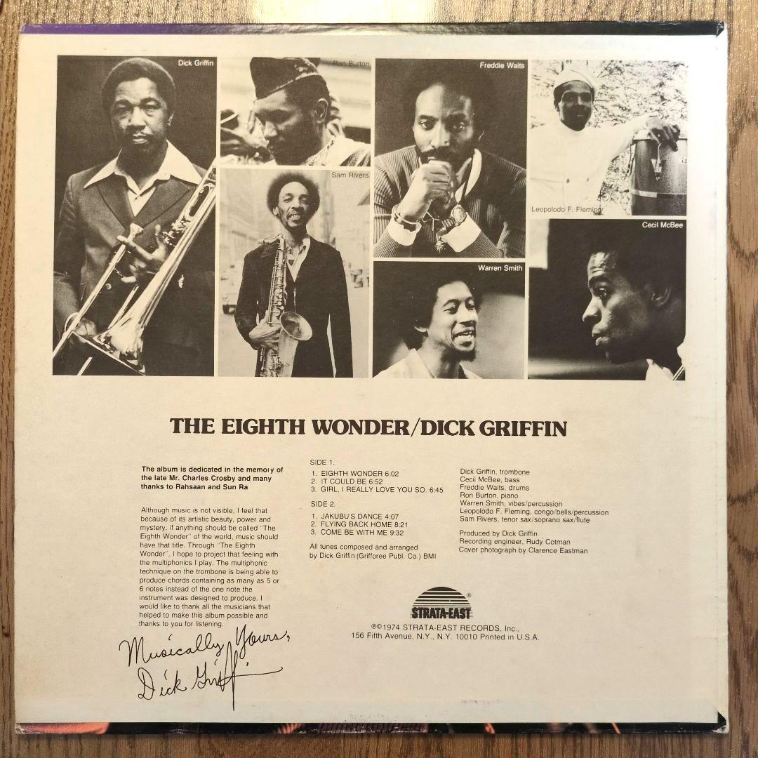 洋楽 Dick Griffin/The Eighth Wonder orig