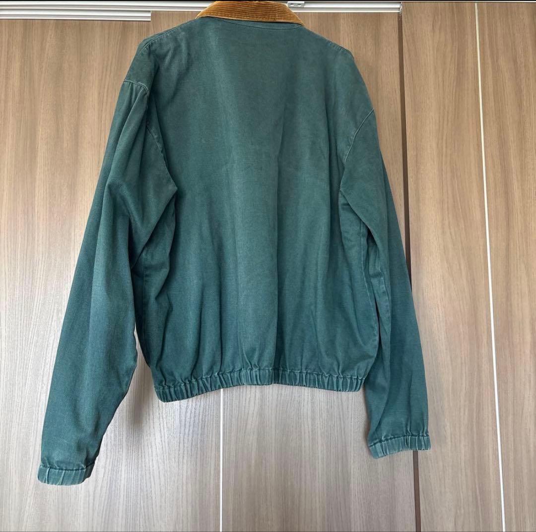 Polo Ralph Lauren 緑色 コーデュロイ襟 ジップアップジャケット