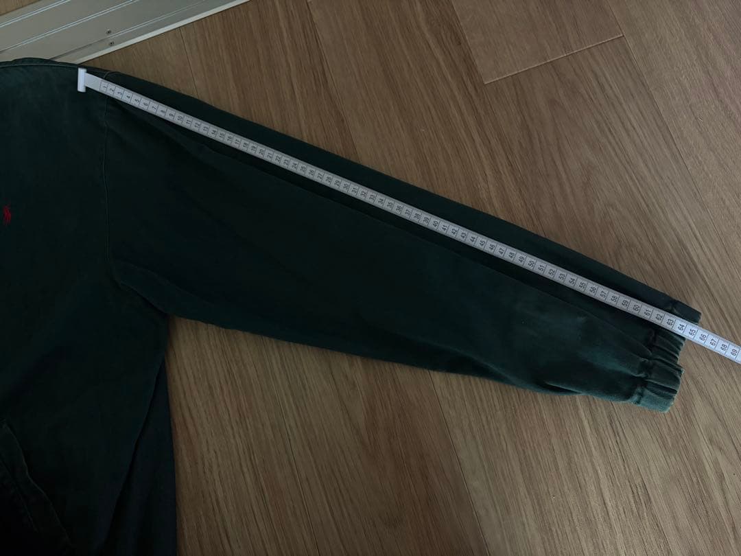 Polo Ralph Lauren 緑色 コーデュロイ襟 ジップアップジャケット