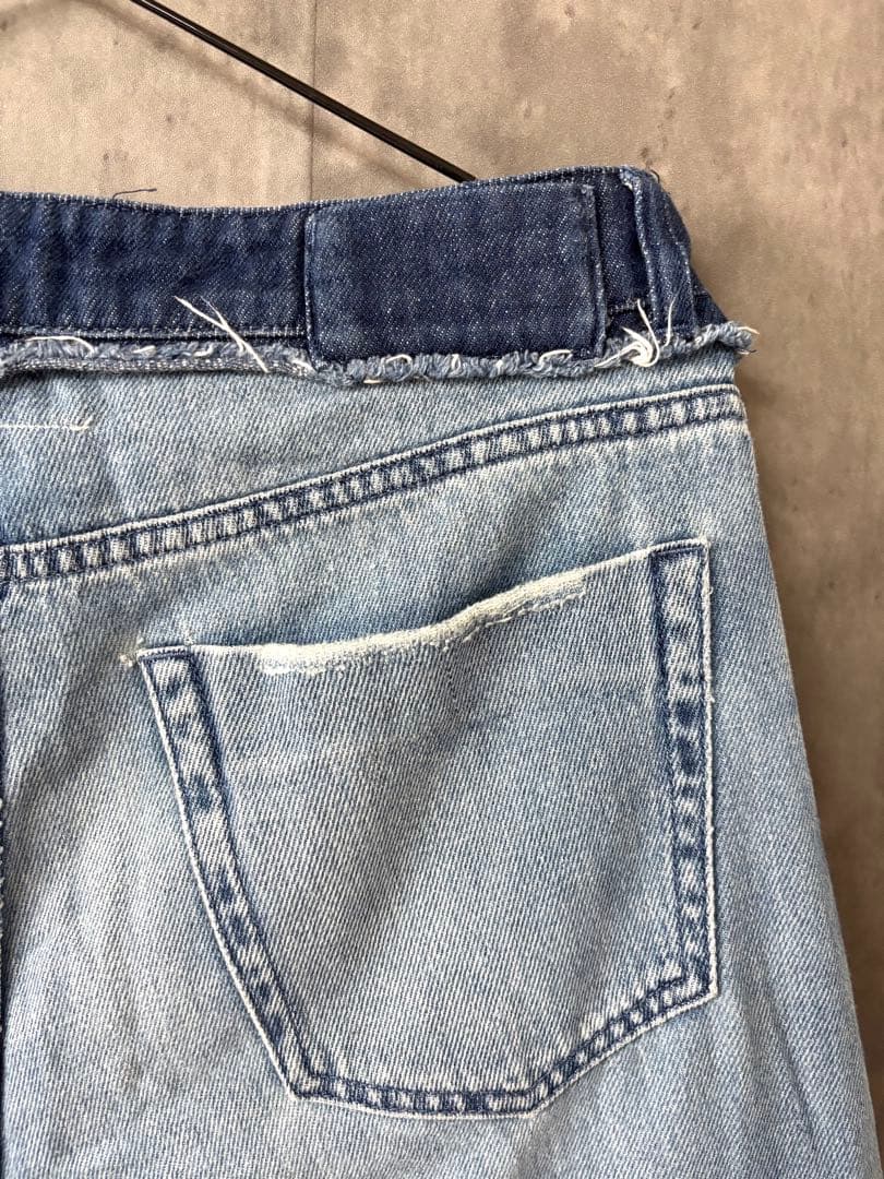〈早い者勝ち・美品〉マルジェラ　MM6 デニムパンツ　即完売品　切り返し15ss