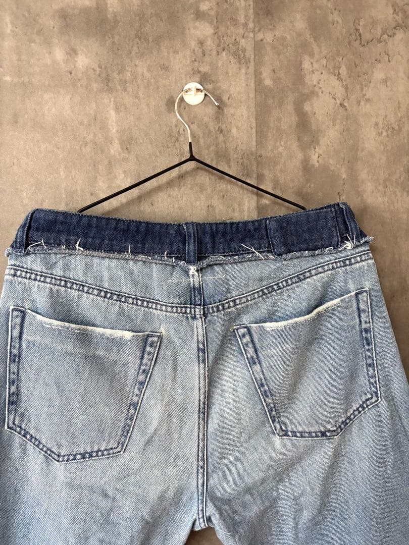 〈早い者勝ち・美品〉マルジェラ　MM6 デニムパンツ　即完売品　切り返し15ss