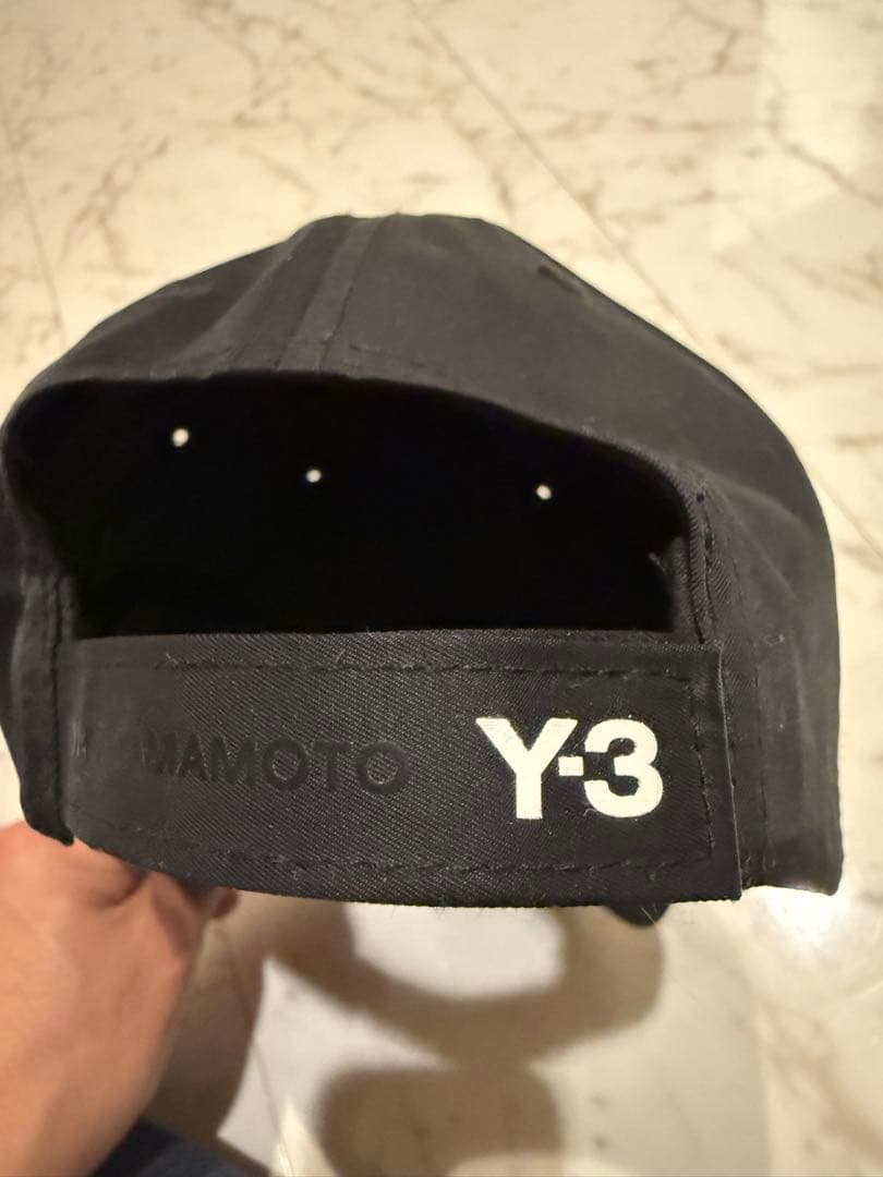 廃盤 Y-3 DAD CAP black nylon