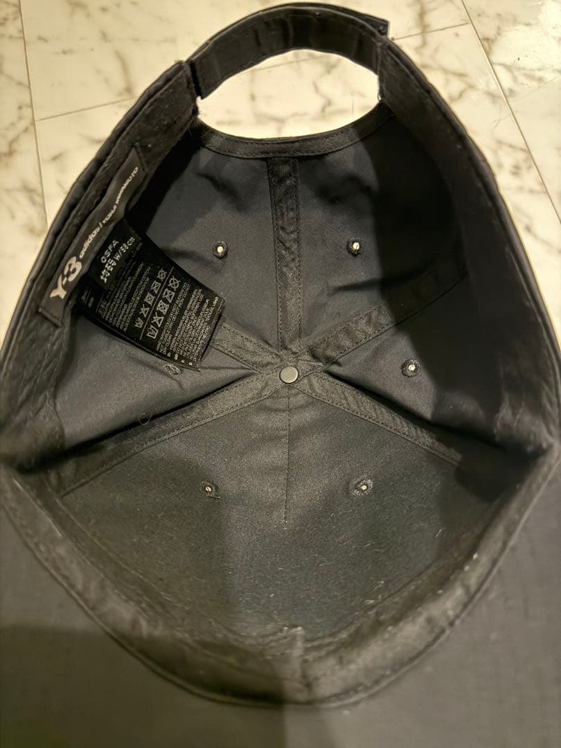 廃盤 Y-3 DAD CAP black nylon