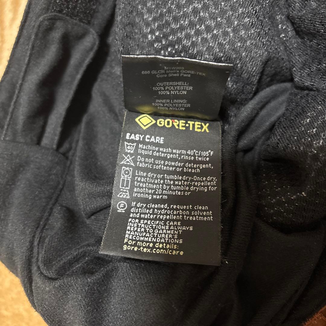 686 GORE-TEX スノーボードパンツ メンズM