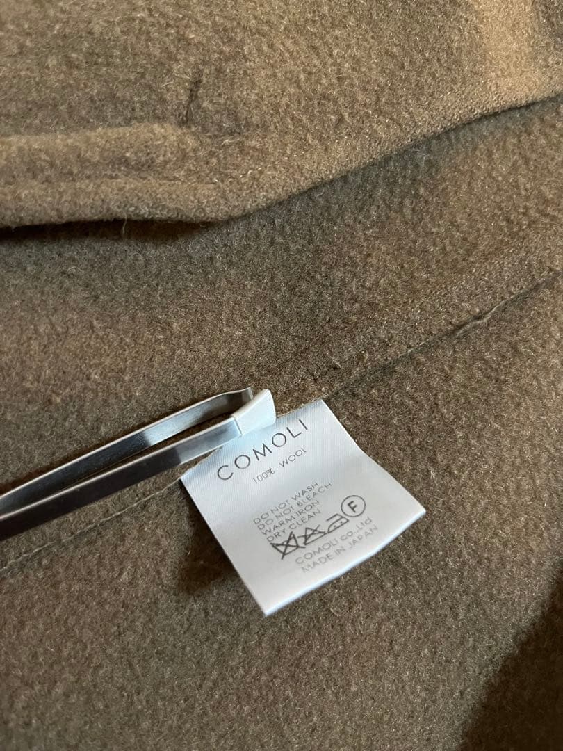 comoli コモリ　ウールブルゾン