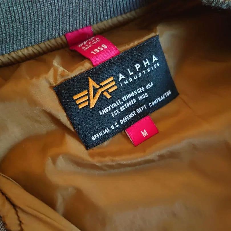 ALPHA INDUSTRIES MA-1 2着セット Mサイズ 薄手