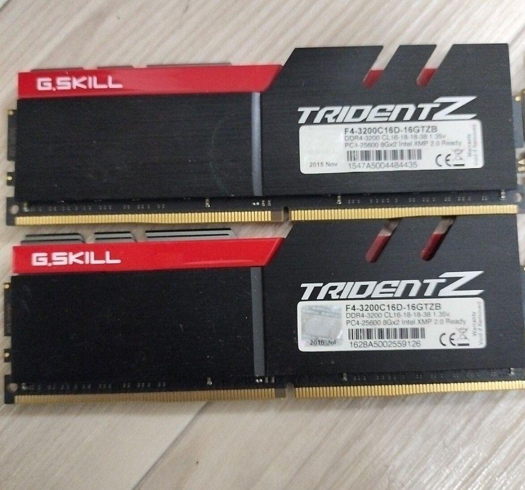 G.Skill DDR4 Trident Z 8GB×4枚 計32GB