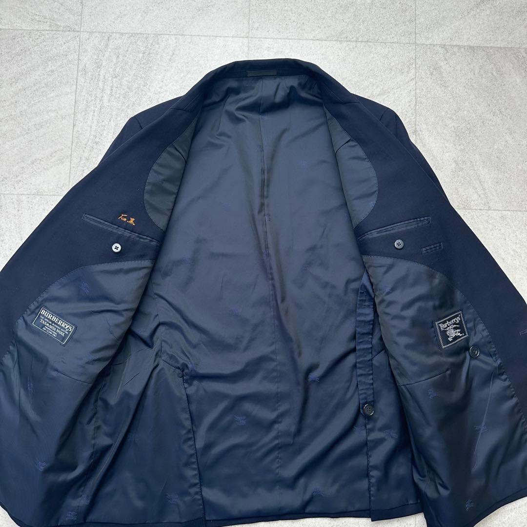 希少【Burberrys】紺ブレ ダブル ジャケット 英国連隊 金釦 90s