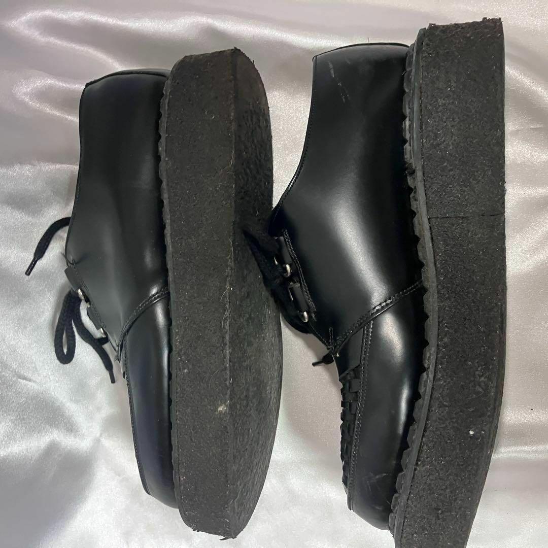 ECOX ジョージコックス ラバーソール 黒 UK6 3588VIB