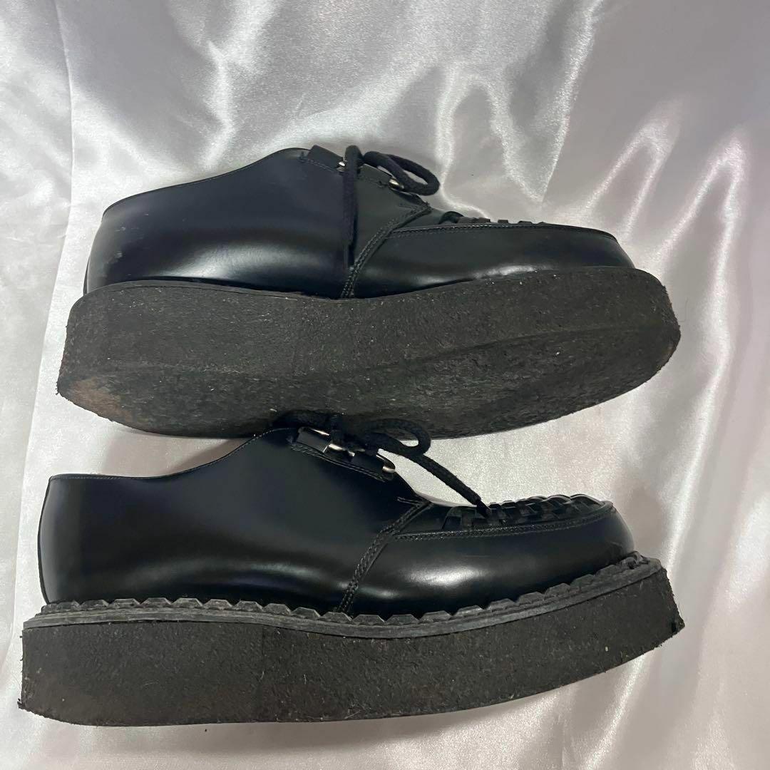 ECOX ジョージコックス ラバーソール 黒 UK6 3588VIB