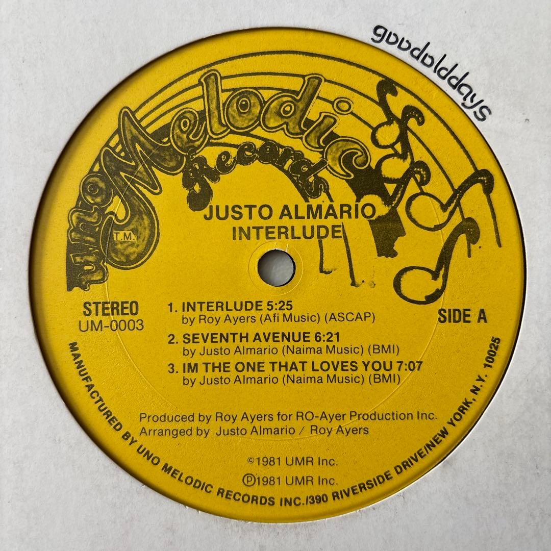 Justo Almario - Interlude (激レア)