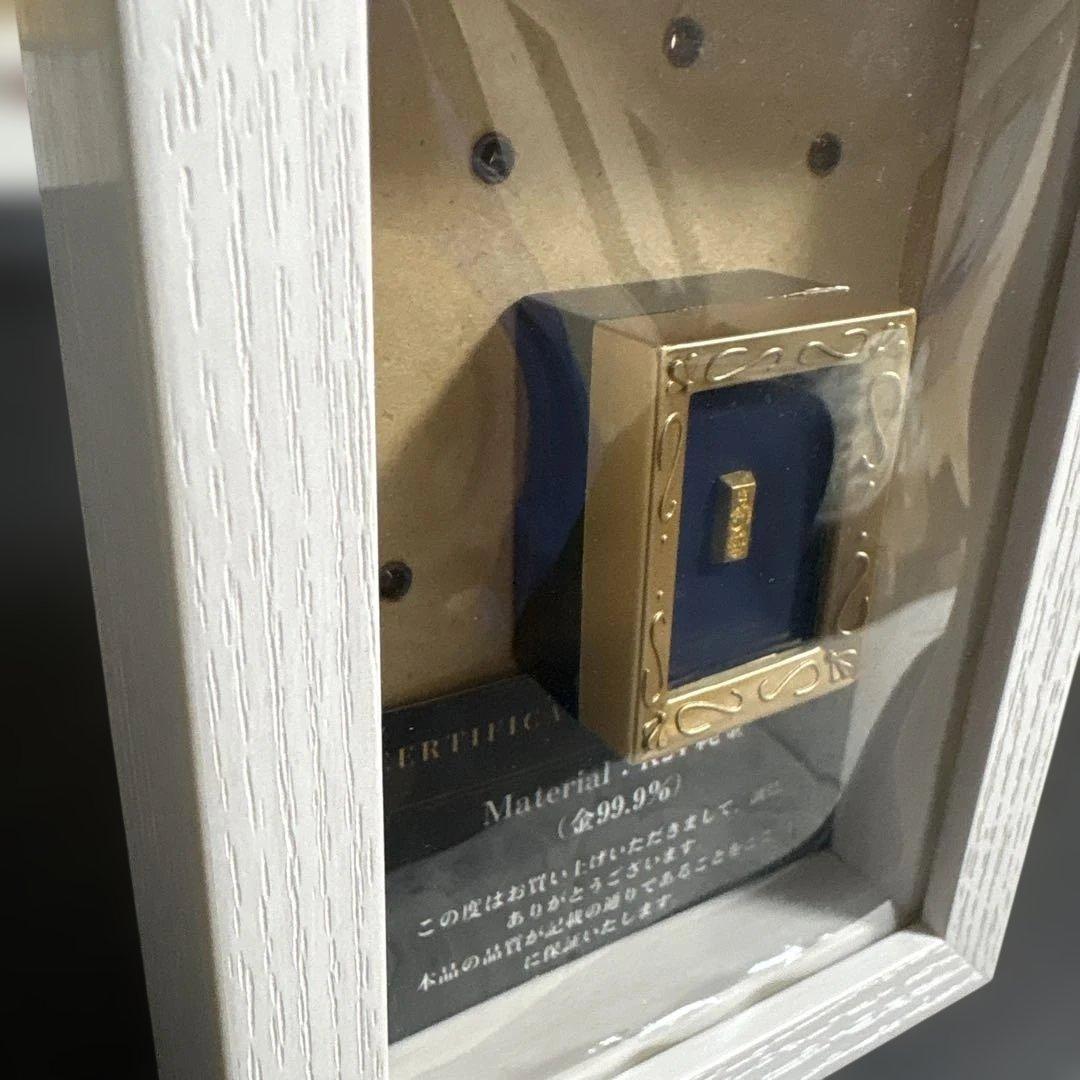 が*ん様 99.9純度 小型FINE GOLD24k刻印